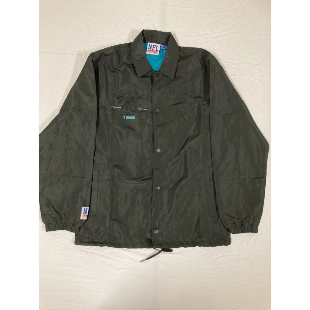 1966 Miami Dolphins Coaches NFL x Staple‎ Full-Snap Jacket Men's Size Medium